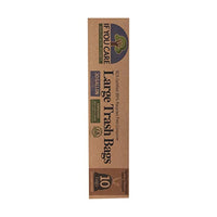 Recycled Large Trash Bags with Drawstring, 30 gal, 10 count - Eco Trade Company