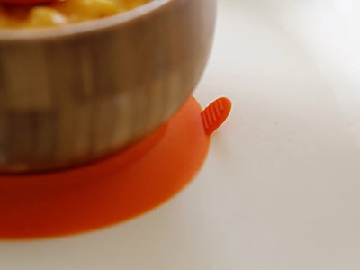 Organic Bamboo Infant Feeding Bowls + Soft Tip Silicone Spoon Set, BPA Free - Eco Trade Company