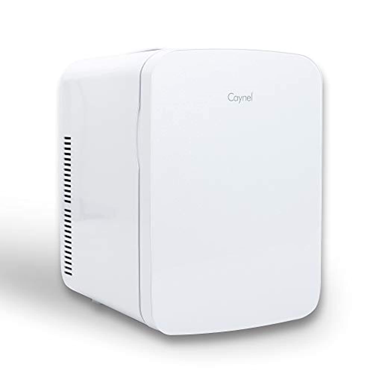 Mini Fridge Cooler and Warmer, for Skincare, Cosmetics, Breast Milk, Medications, 100% Freon-Free & Eco Friendly 15 Liter, Pearl White - Eco Trade Company