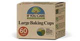 Unbleached Large Baking Cups, 60-Count Boxes, Brown (24 Pack) - Eco Trade Company