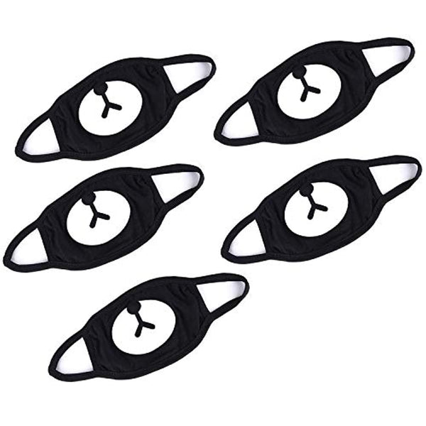 5 Pcs Cotton Dust-proof Face Mask Anime Cartoon Lucky Bear - Eco Trade Company