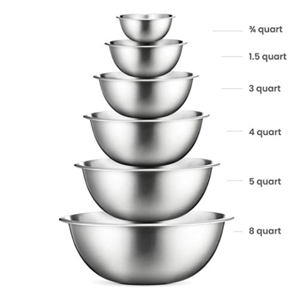 Stainless Steel Mixing Bowl Set - Shop