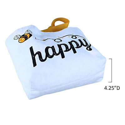 Tote Fashion Bag Reusable Grocery Bag Machine Washable and easily collapsible (Set of 2) Proudly Made in the USA - Eco Trade Company