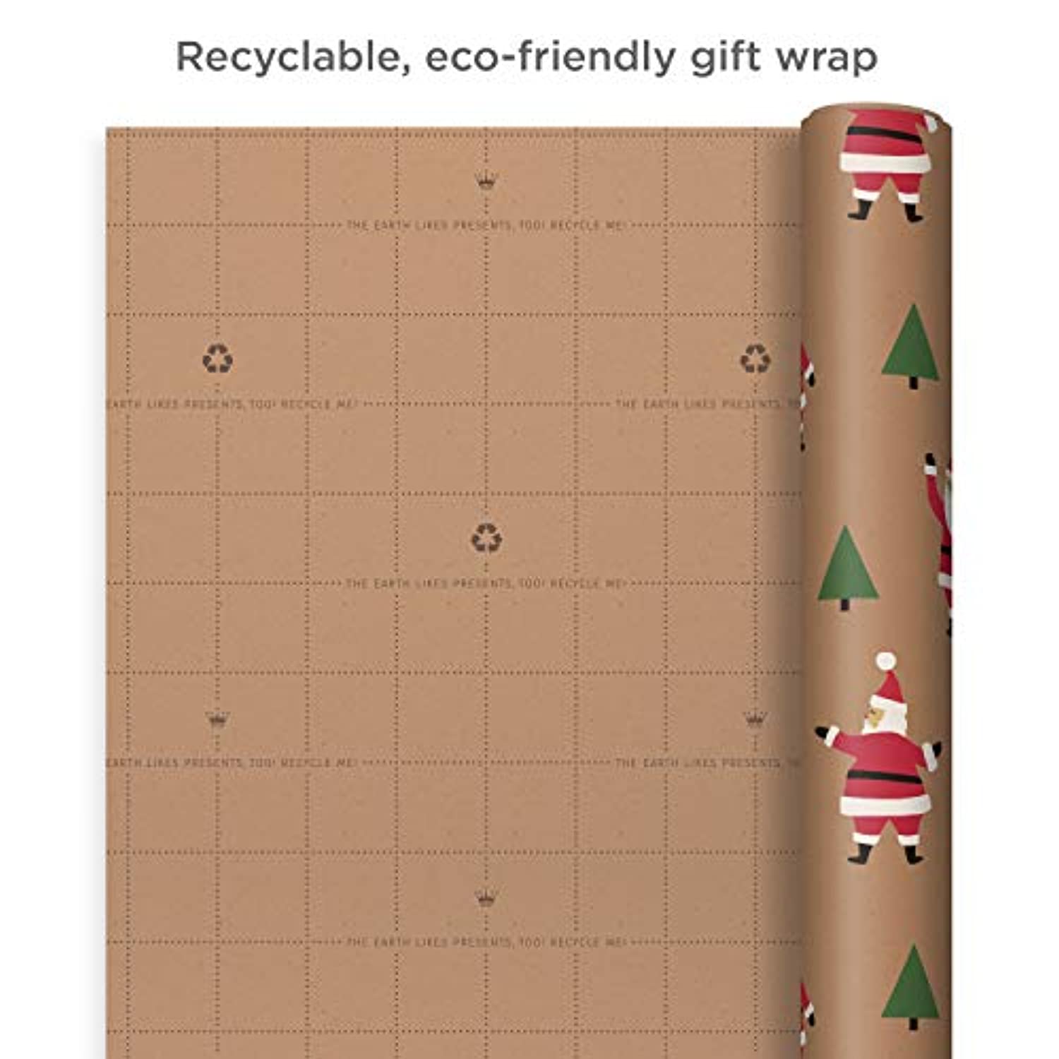 Sustainable Christmas Wrap Made in USA - Eco Trade Company