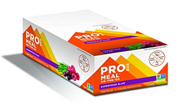 Meal Bar, Superfood Slam, Non-GMO, Gluten-Free, Healthy, Plant-Based Whole Food Ingredients, Natural Energy - Eco Trade Company