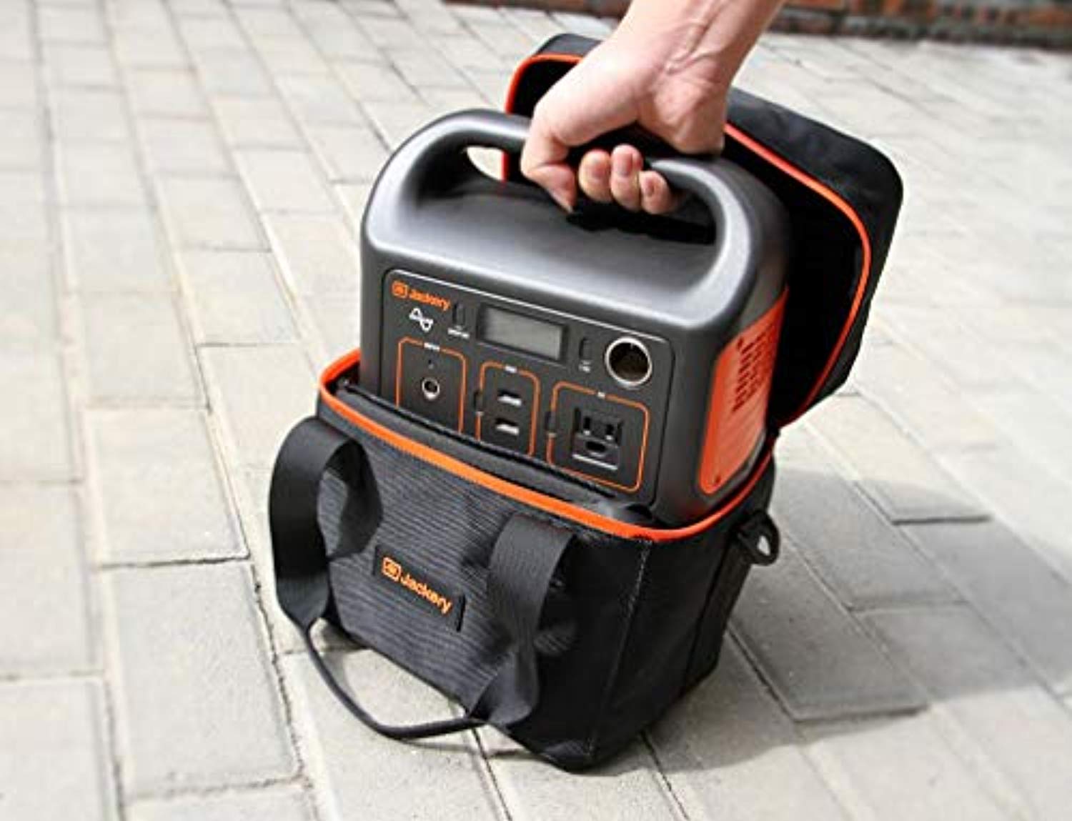 Jackery EVA Travel & Business Hard Carrying Case Bag for Explorer 240 Portable Power Station - Black (E240 Not Included) BAG ONLY - Eco Trade Company