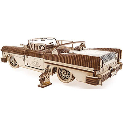 Dream Cabriolet VM-05 Mechanical Model Kit, Wooden 3D Car Puzzle for Self Assembling - Eco Trade Company