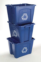 Rubbermaid Commercial Stackable Recycling Bin - Eco Trade Company