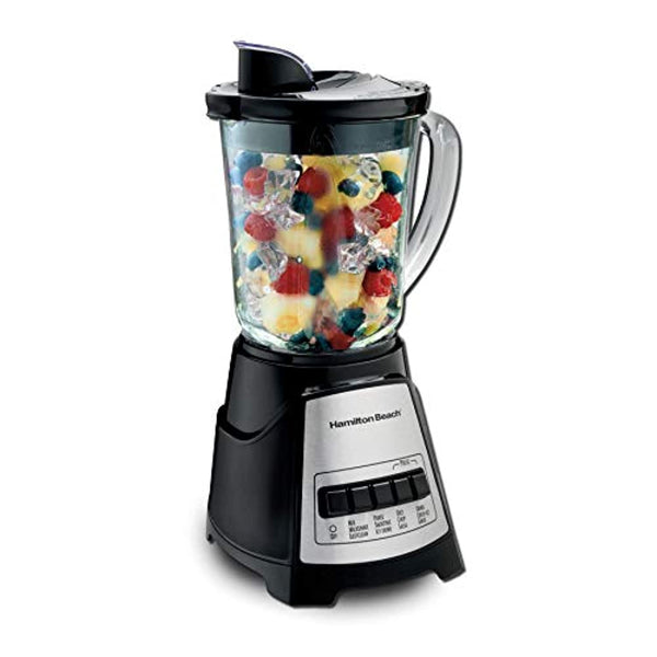 Power Elite Blender with 12 Functions for Puree, Ice Crush, Shakes