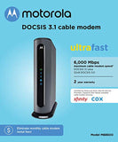 Cable Modem, 6 Gbps Max Speed. Approved for Comcast Xfinity Gigabit, Cox Gigablast, and More, Black - Eco Trade Company
