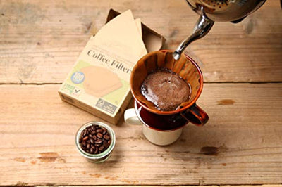 Biodegradable Coffee Filters, 100-Count Boxes - Pack of 12 - Eco Trade Company