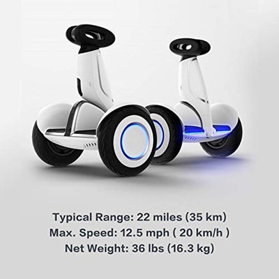 Smart Self-Balancing Electric Scooter with Intelligent Lighting and Battery System, Remote Control and Auto-Following Mode - Eco Trade Company