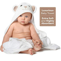 Premium Ultra Soft Organic Bamboo Baby Hooded Towel with Unique Design – Hypoallergenic Baby Towels for Infant and Toddler - Eco Trade Company