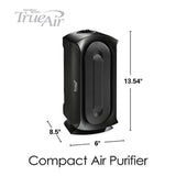 Hamilton Beach TrueAir Air Purifier for Home or Office with Permanent True HEPA Filter for Allergies and Pets, Ultra Quiet - Eco Trade Company