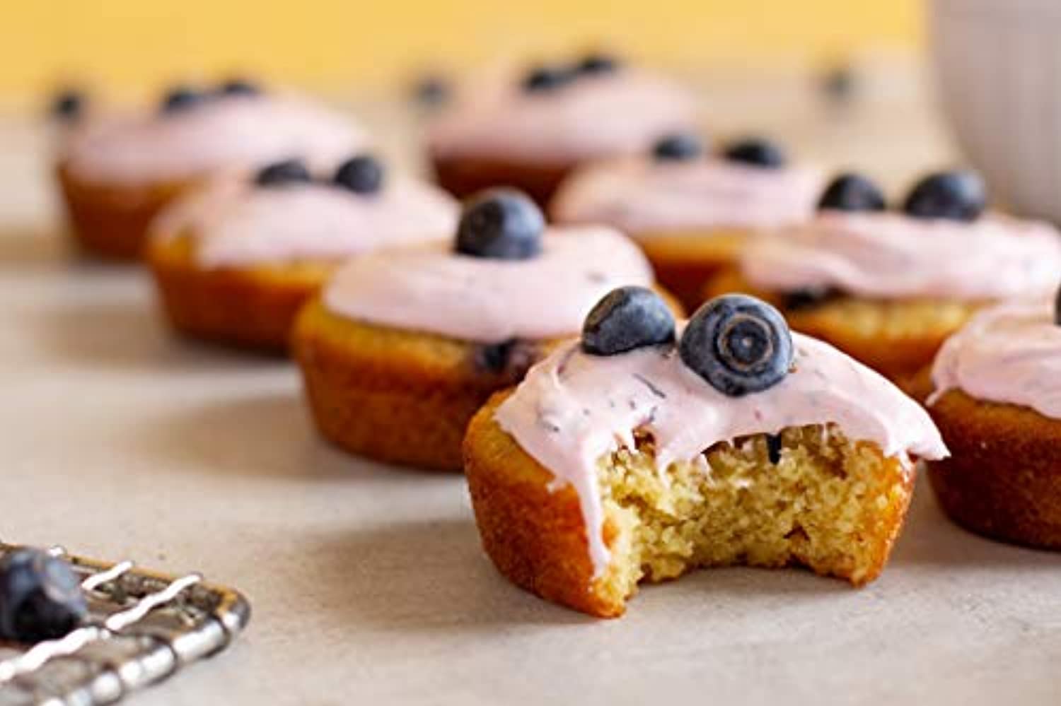 HighKey Keto Blueberry Muffin Mix - Low Carb, Gluten Free Food - No Sugar Added Snacks - 12 Muffins - Eco Trade Company