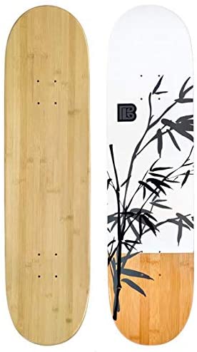 Bamboo Skateboards - Graphic Skateboard Deck Only - Eco Friendly - Eco Trade Company