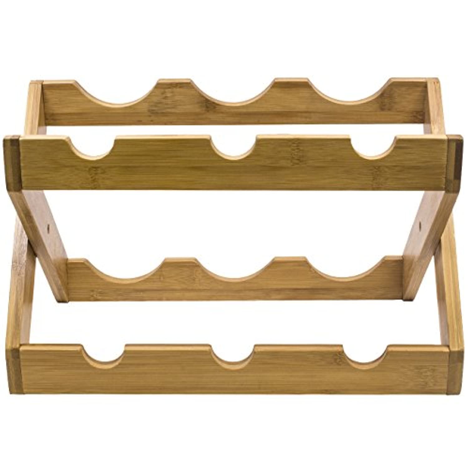 Foldable Countertop Wine Rack 6-Bottles - Eco Trade Company
