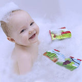 Baby Bath Books, Waterproof Nontoxic Fabric Soft Baby Bath Toys Early Education Activity for Toddler, Infants and Kids - Pack of 6 - Eco Trade Company