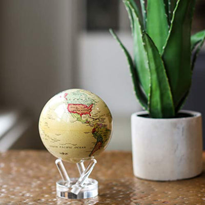 MOVA Political Map Yellow Globe 4.5" - Eco Trade Company