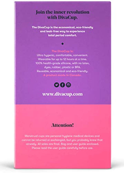 DivaCup Model 1 Menstrual Cup - Eco Trade Company