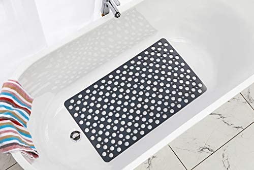 Homgreen Bathtub Mat Non Slip Bath Mat for Tub Silicone Soft