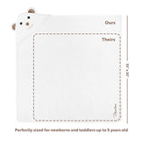 Premium Ultra Soft Organic Bamboo Baby Hooded Towel with Unique Design – Hypoallergenic Baby Towels for Infant and Toddler - Eco Trade Company