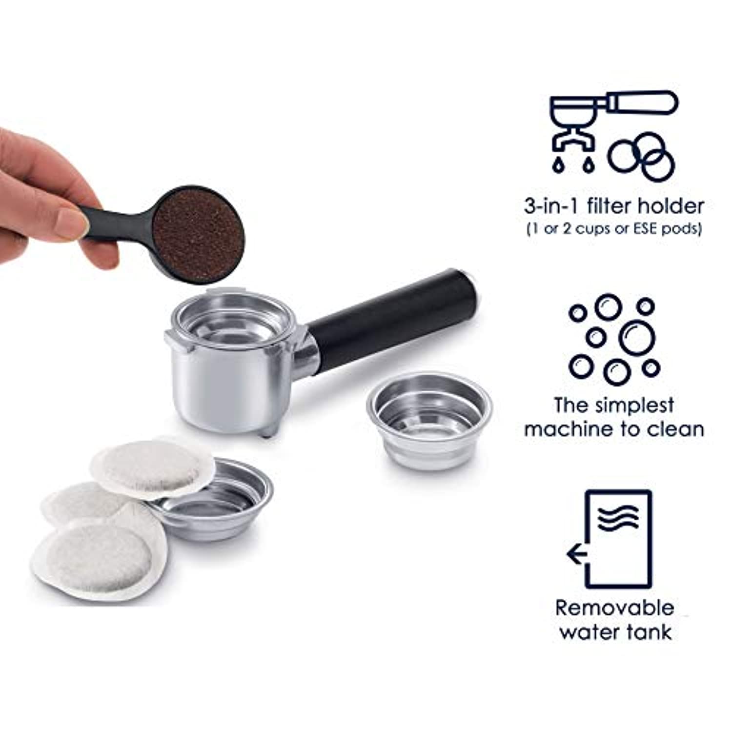 Espresso and Cappuccino Maker - Eco Trade Company