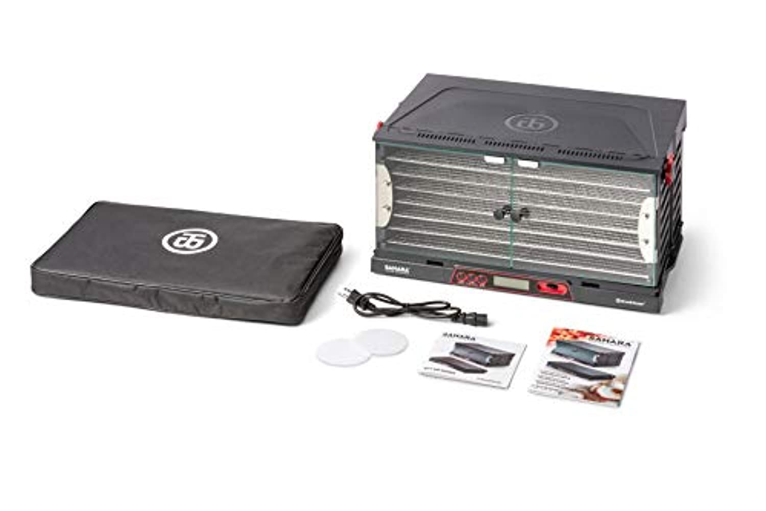 Folding Food Dehydrator, Beef Jerky, Fruit Leather, Vegetable Dryer (Stainless Steel Shelves) - Eco Trade Company