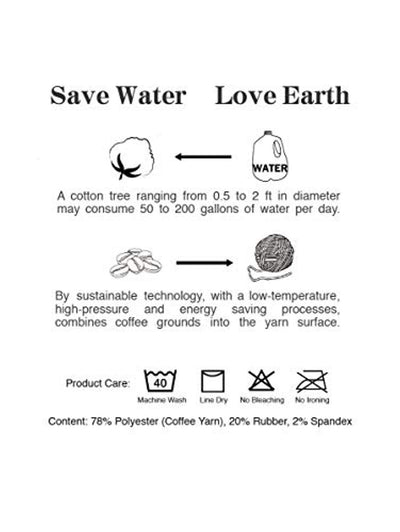 Eco-friendly Crew Cushion Socks - Eco Trade Company