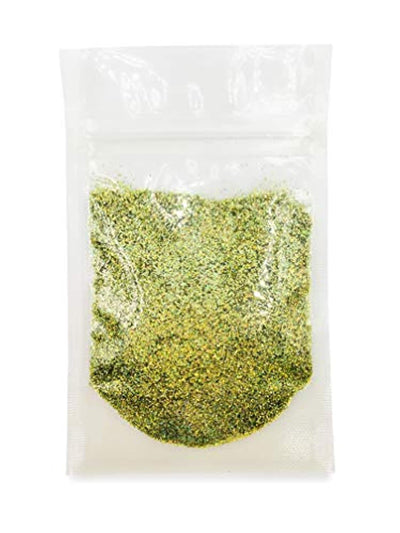 Gold Biodegradable Glitter 1/2 Ounce - Made from Plant Cellulose, Earth Friendly. Perfect for Crafts, DIY Projects, Cosmetics Made in USA - Eco Trade Company