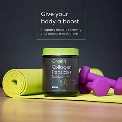 Orgain Grass Fed Hydrolyzed Collagen Peptides Protein Powder - Eco Trade Company