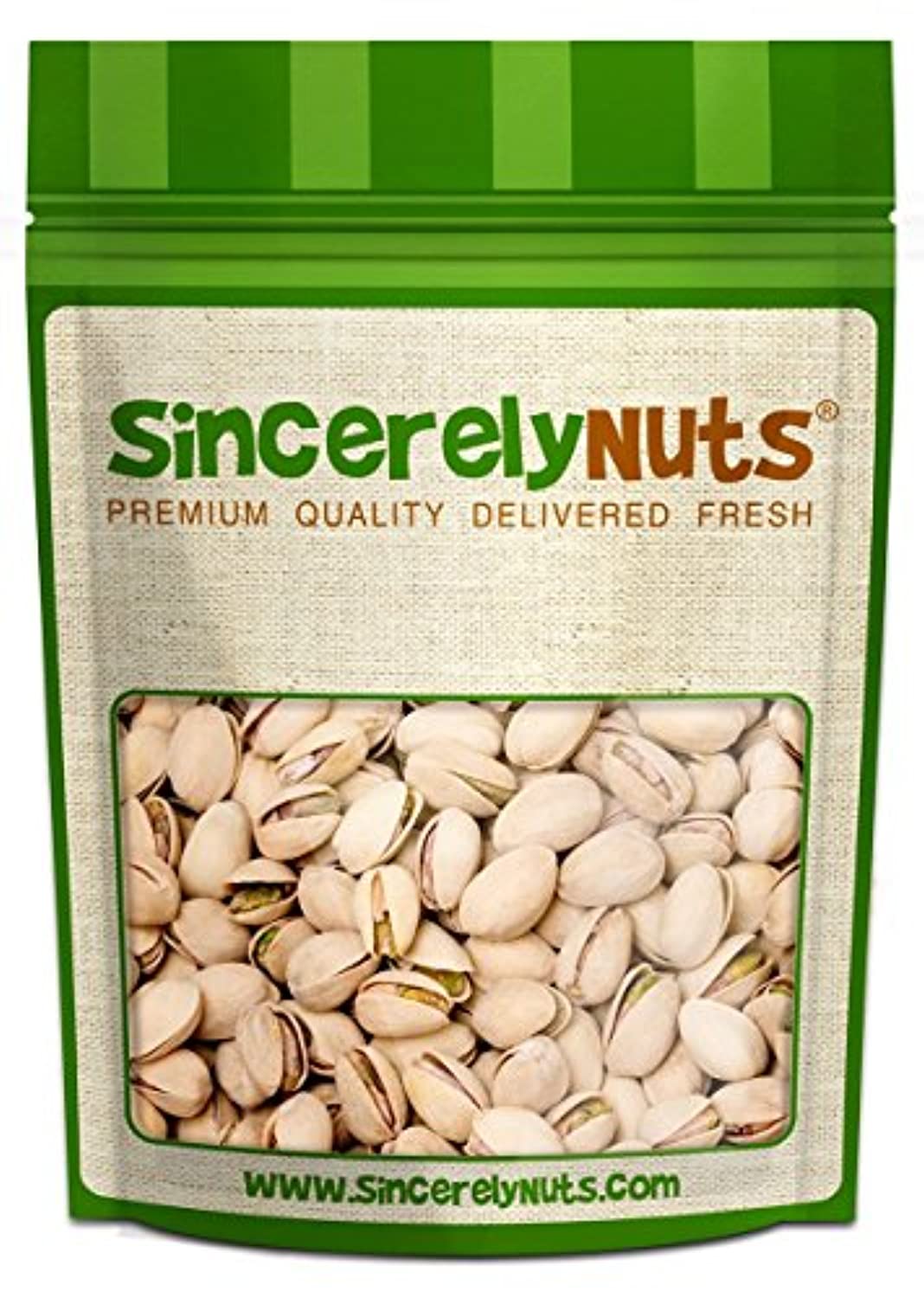 Sincerely Nuts Large Pistachios Roasted & Unsalted in Shell - Eco Trade Company