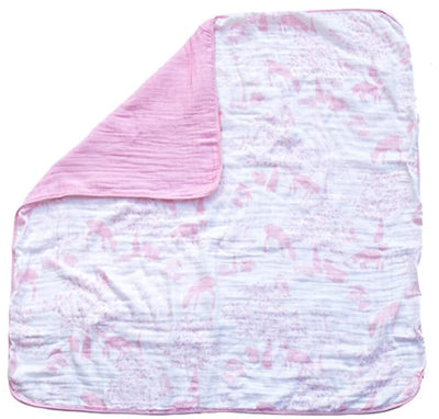 Organic Muslin Baby Toddler Blanket - Eco Trade Company
