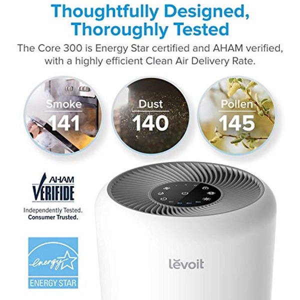 LEVOIT Air Purifiers for Home, HEPA Filter for Smoke, Dust and Pollen in  Bedroom, Ozone Free, Filtration System Odor Eliminators for Office with