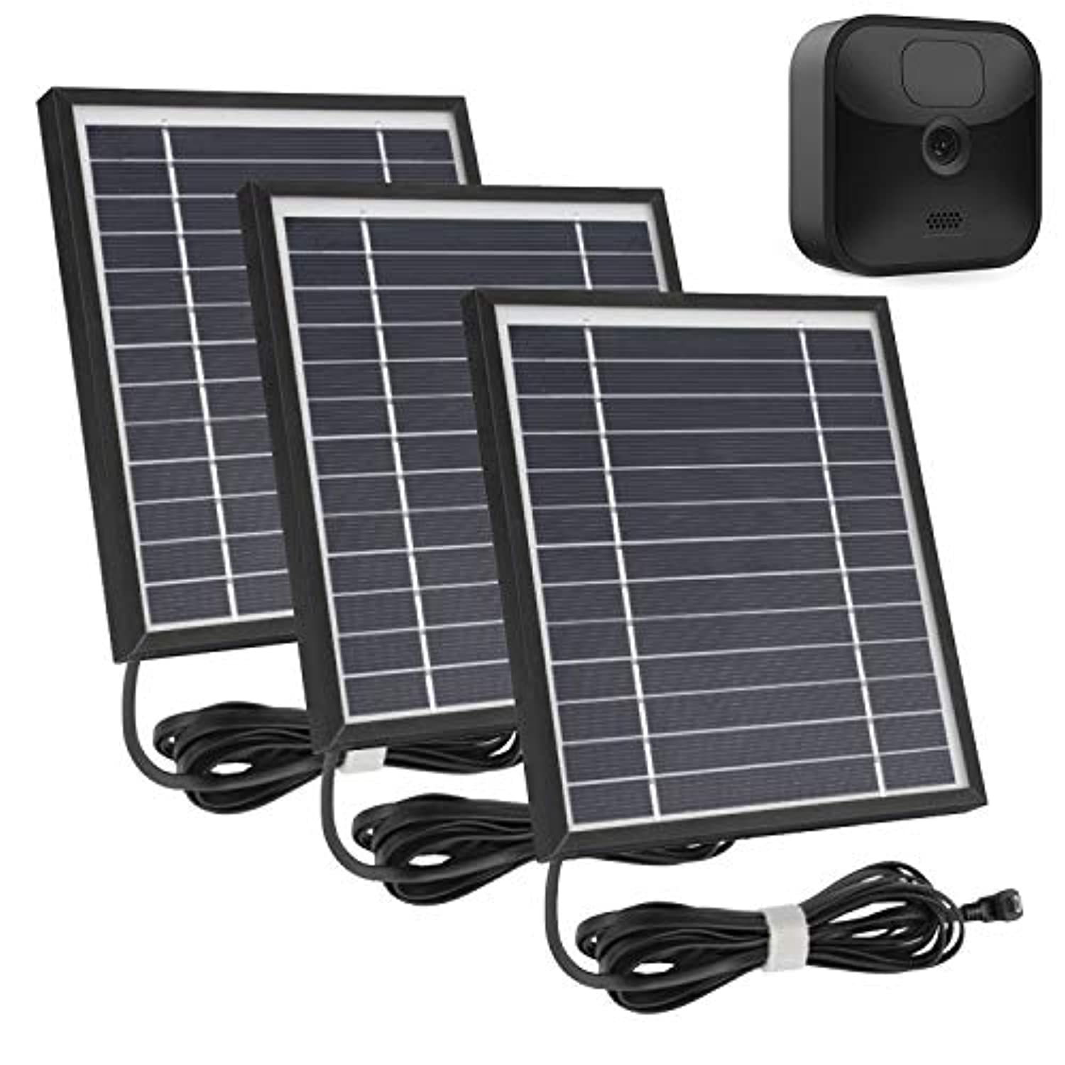 Blink Outdoor Add-On Camera Solar Panel Charging Mount - Black