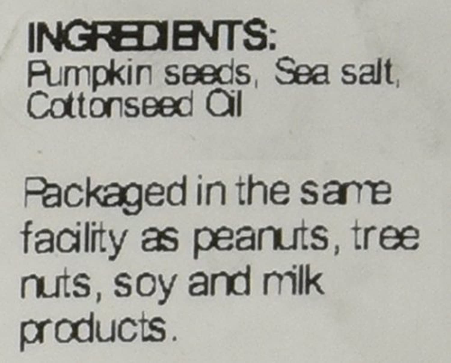 Sincerely Nuts Shelled Pepitas Pumpkin Seeds Salted - Eco Trade Company