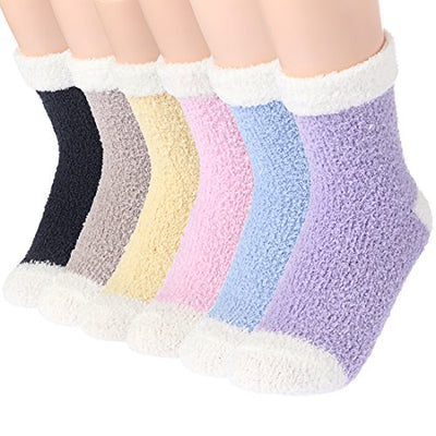 Plush Slipper Socks for Women - Eco Trade Company