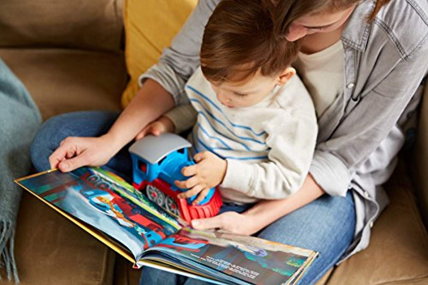 Green Toys Storybook Gift Set Includes Train & Storybook 100% Recycled Plastic - Eco Trade Company