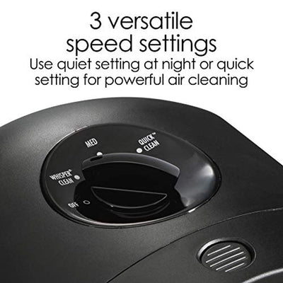 Hamilton Beach TrueAir Air Purifier for Home or Office with Permanent True HEPA Filter for Allergies and Pets, Ultra Quiet - Eco Trade Company