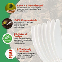 100% Compostable Cutlery Set, 380 Pack - Eco Trade Company