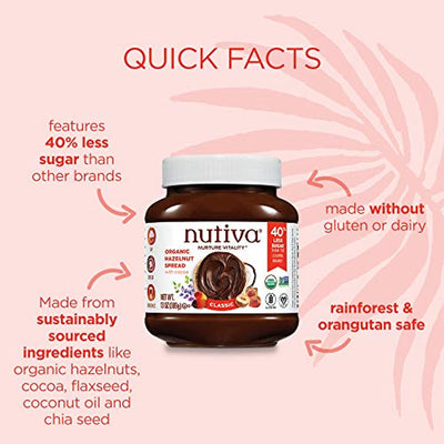 Organic, Non-GMO, Vegan Hazelnut Spread - Eco Trade Company