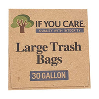 Recycled Large Trash Bags with Drawstring, 30 gal, 10 count - Eco Trade Company