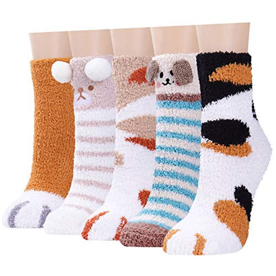 Plush Slipper Socks for Women - Eco Trade Company