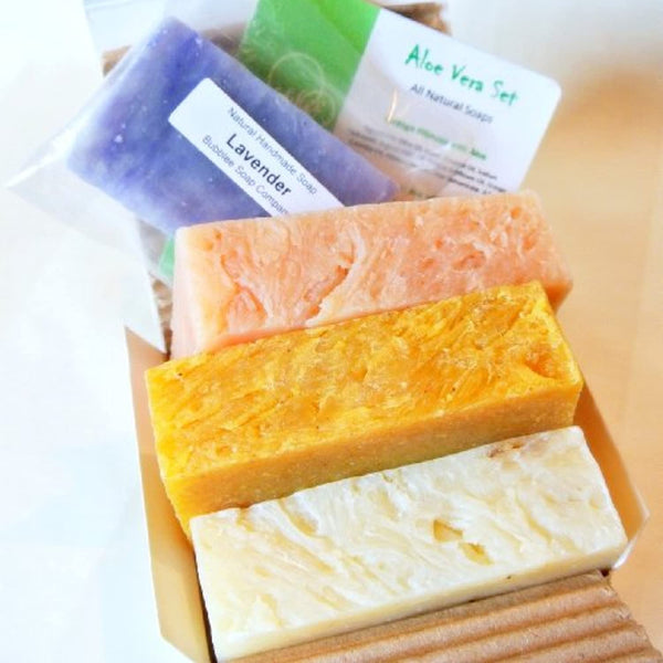 All Natural Aloe Vera Handmade Soap Gift Set - Eco Trade Company