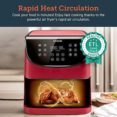 Air Fryer Max XL 5.8 QT Electric Hot Oven Oilless Cooker LED Touch Digital Screen with 11 Presets, Preheat& Shake Reminder - Eco Trade Company