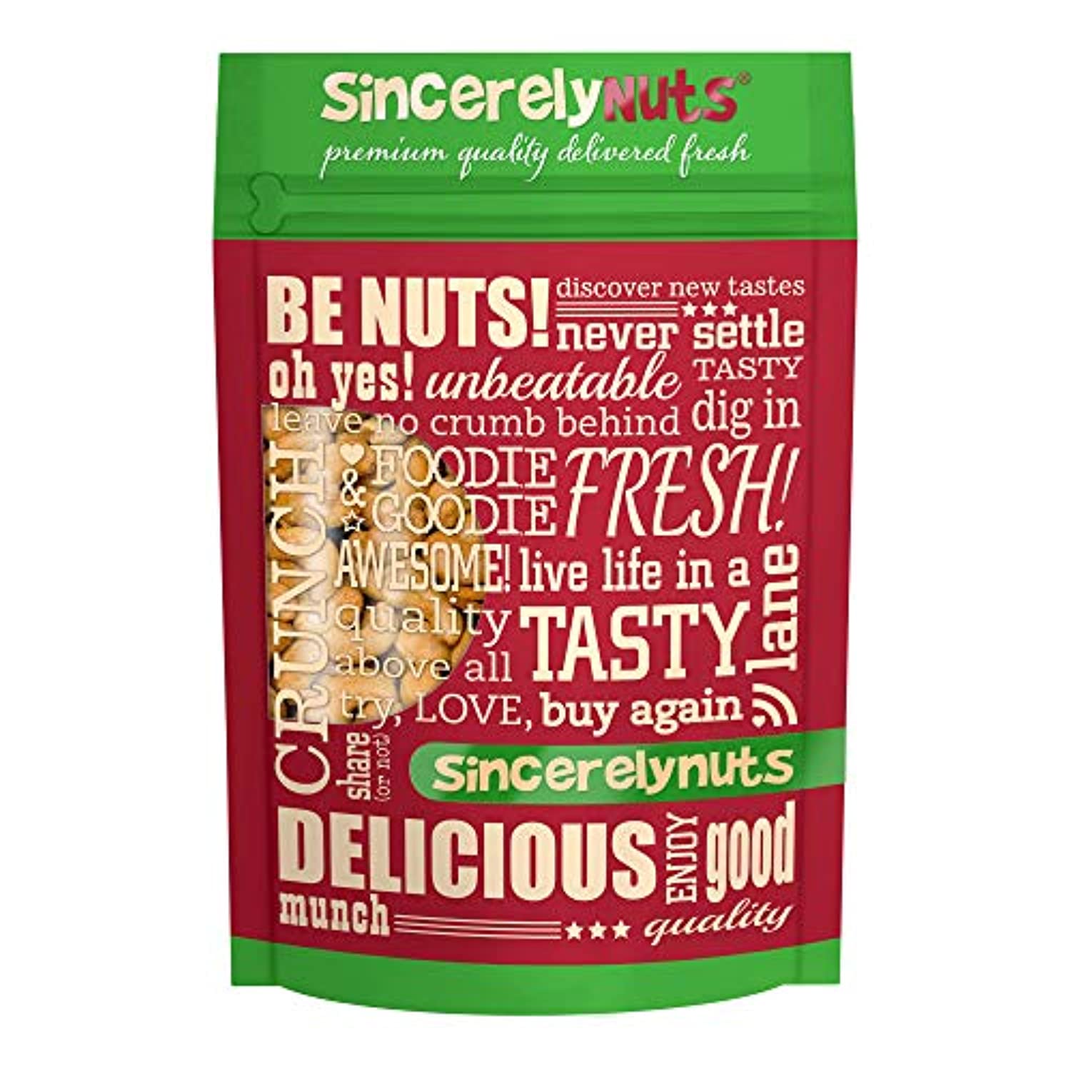 Sincerely Nuts – Whole Cashews Roasted and Unsalted - Eco Trade Company