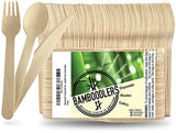 Disposable Wooden Cutlery Set | 100% All-Natural, Eco-Friendly, Biodegradable - Eco Trade Company