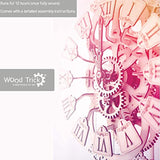 Wood Trick Pendulum Wall Clock Kit to Build, Wooden DIY 3D Wooden Puzzle - Eco Trade Company