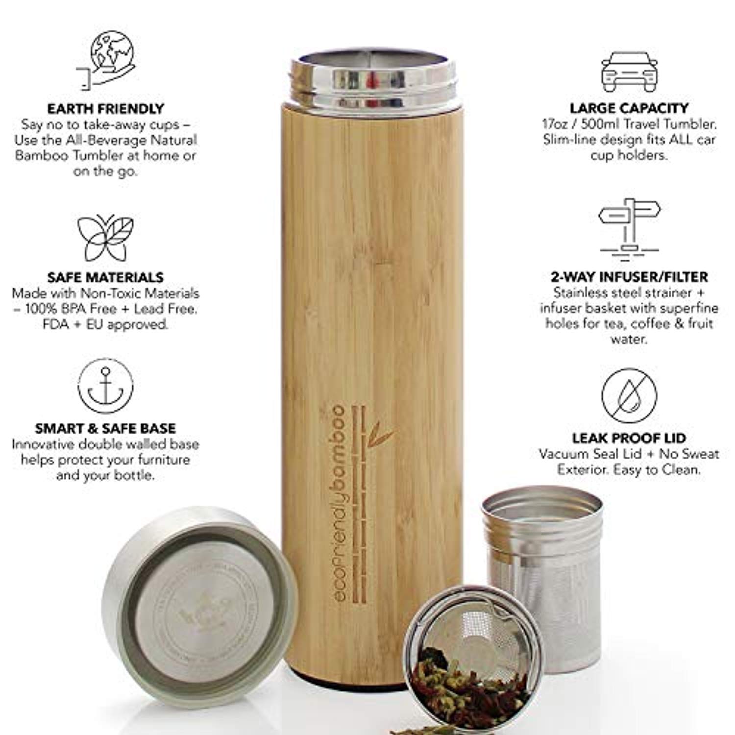 Eco-Friendly Hot and Cold Tea Infuser - Eco Trade Company