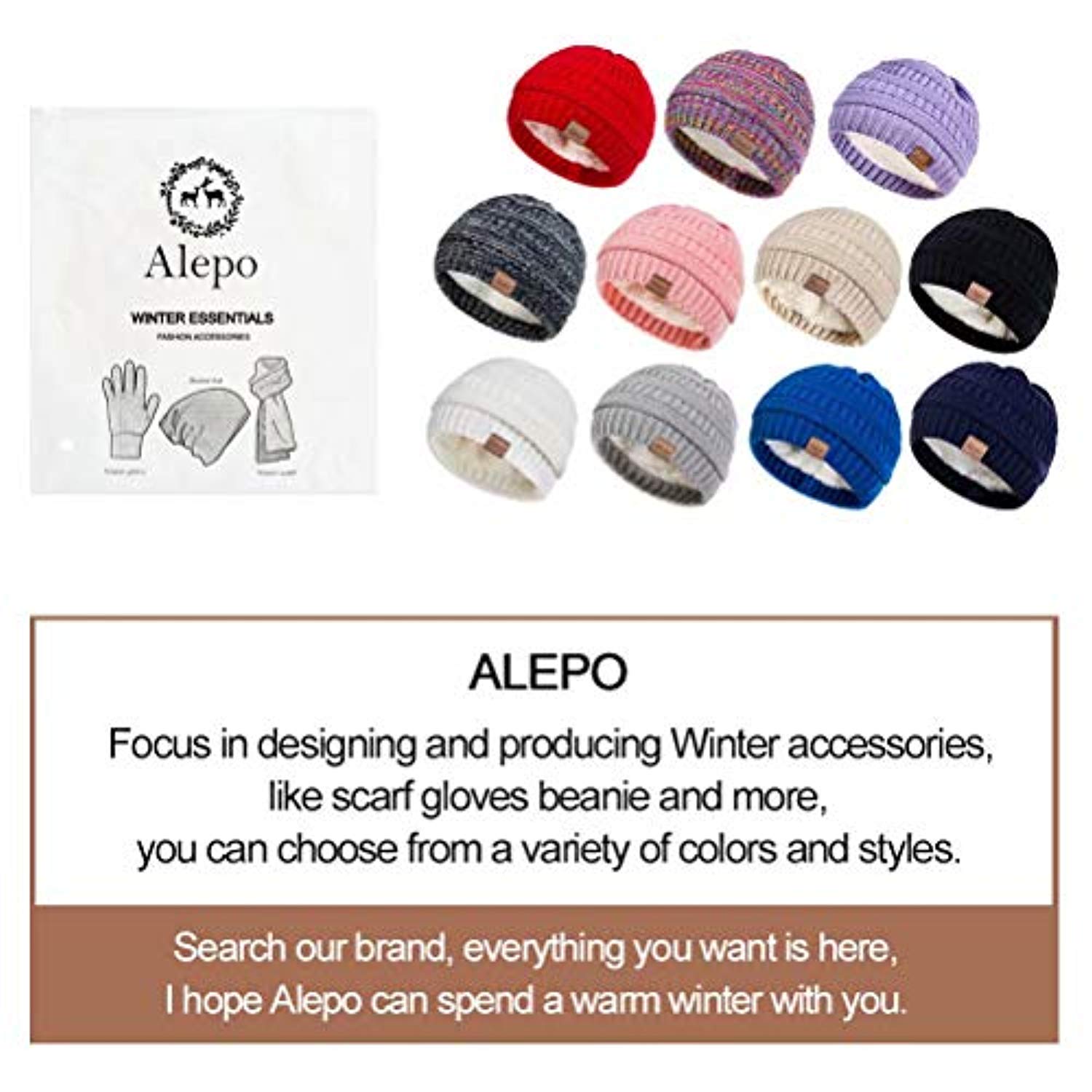 Toddler Winter Warm Knit Cap - Eco Trade Company